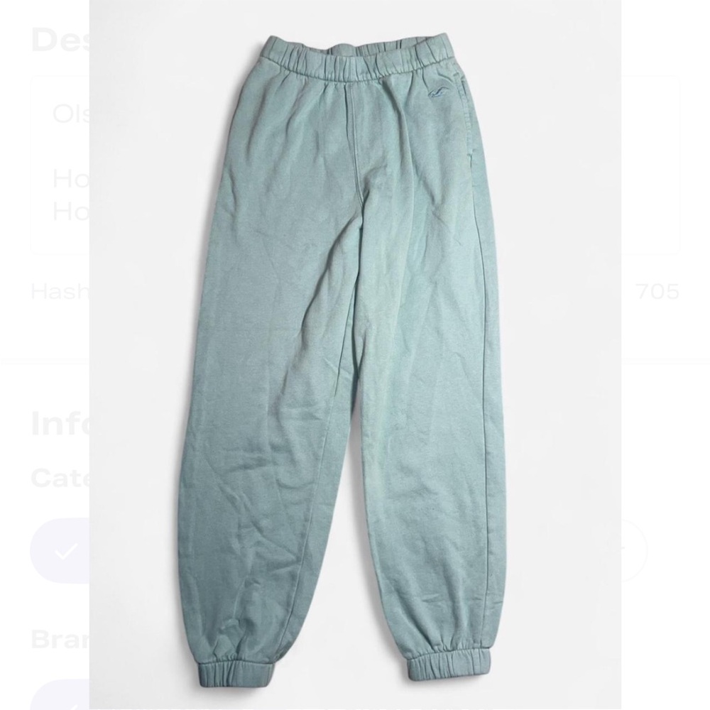 Hollister Teal Joggers